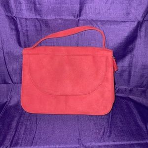 Inspirio Suede Red Tablet Case w/ Black Lining